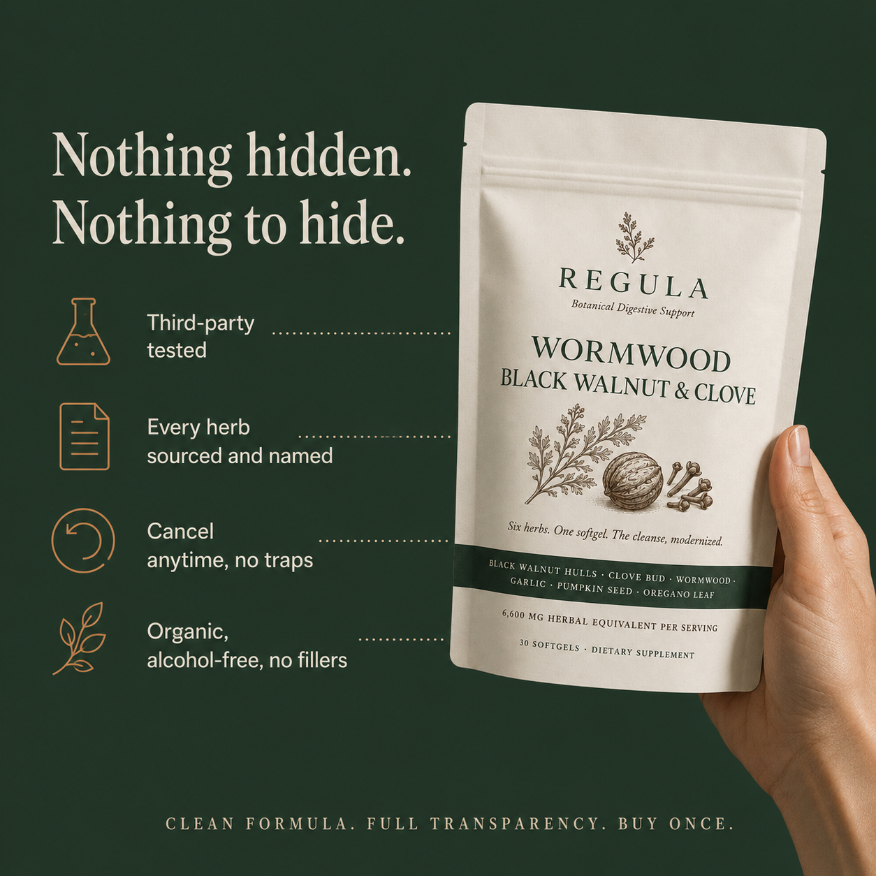 Regula Black Walnut Formula